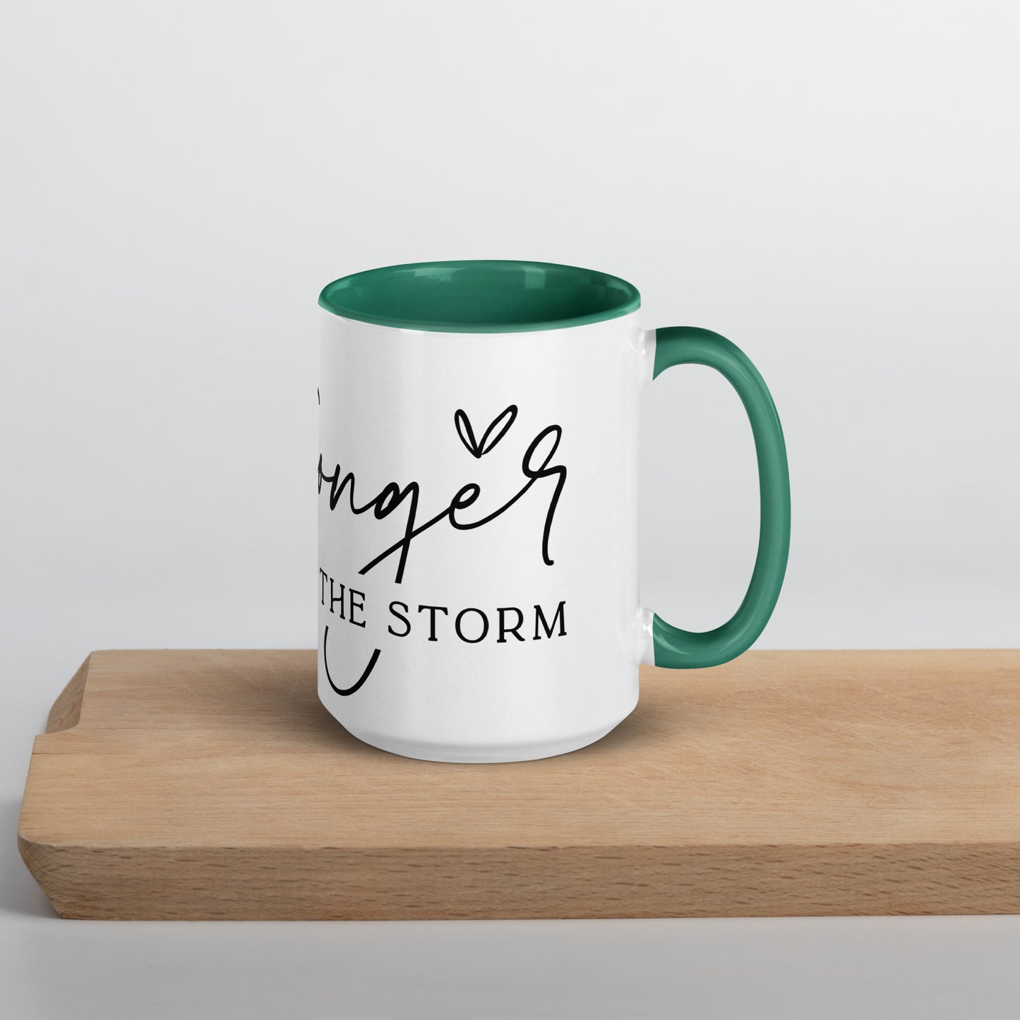 Stronger Than The Storm Ceramic Mug