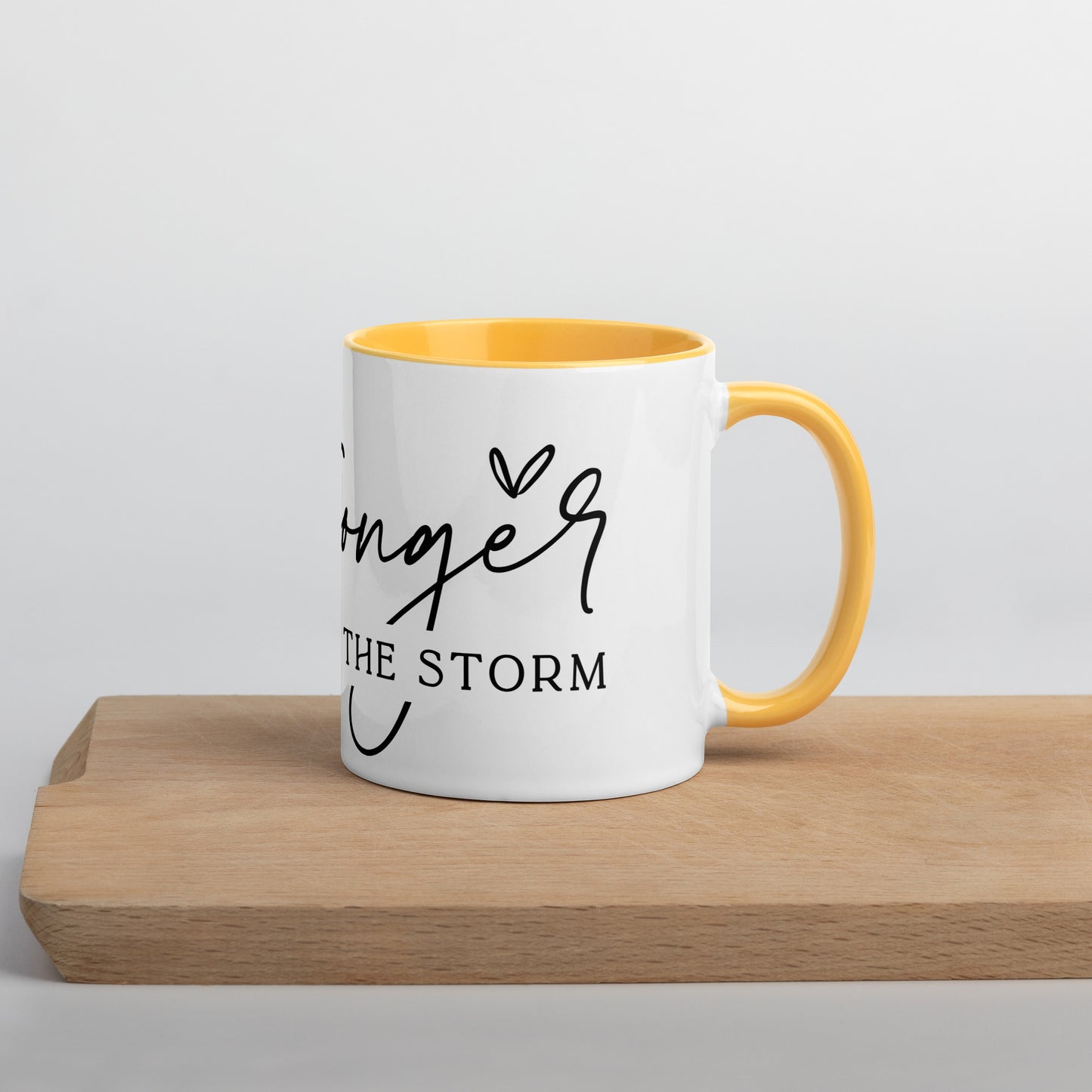 Stronger Than The Storm Ceramic Mug