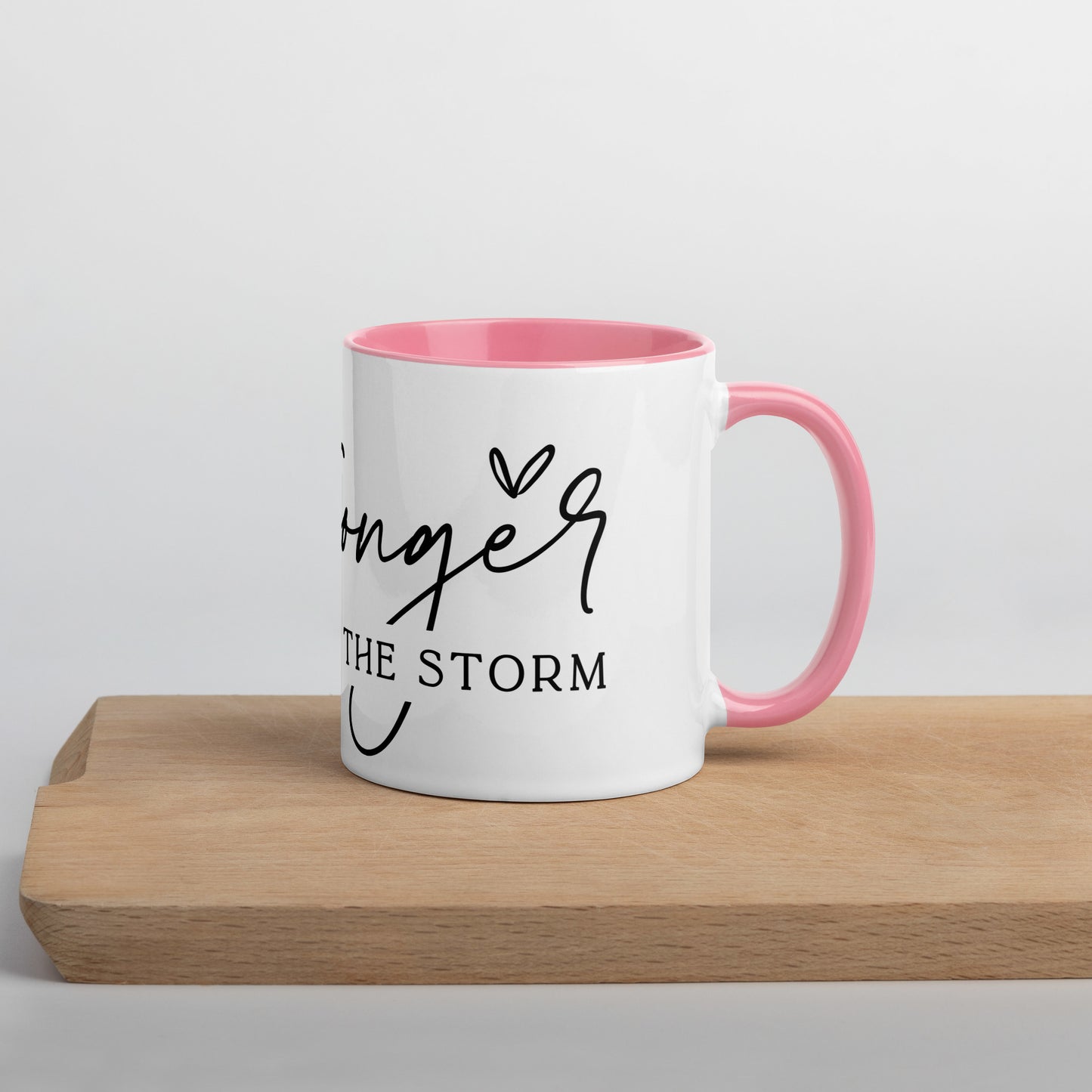 Stronger Than The Storm Ceramic Mug