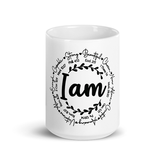 I am bible verse coffee mug