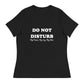 Do Not Disturb t-shirt