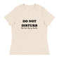 Do Not Disturb t-shirt