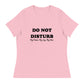 Do Not Disturb t-shirt